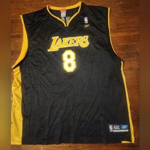 LA Lakers Kobe Bryant Mens Sz 4XL Basketball Jersey